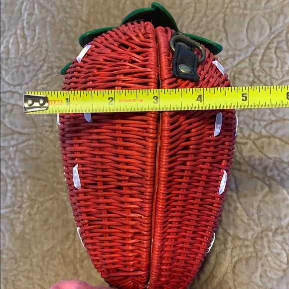 NWOT🍓crossbody/shoulder handcrafted woven bag - Picture 16 of 16